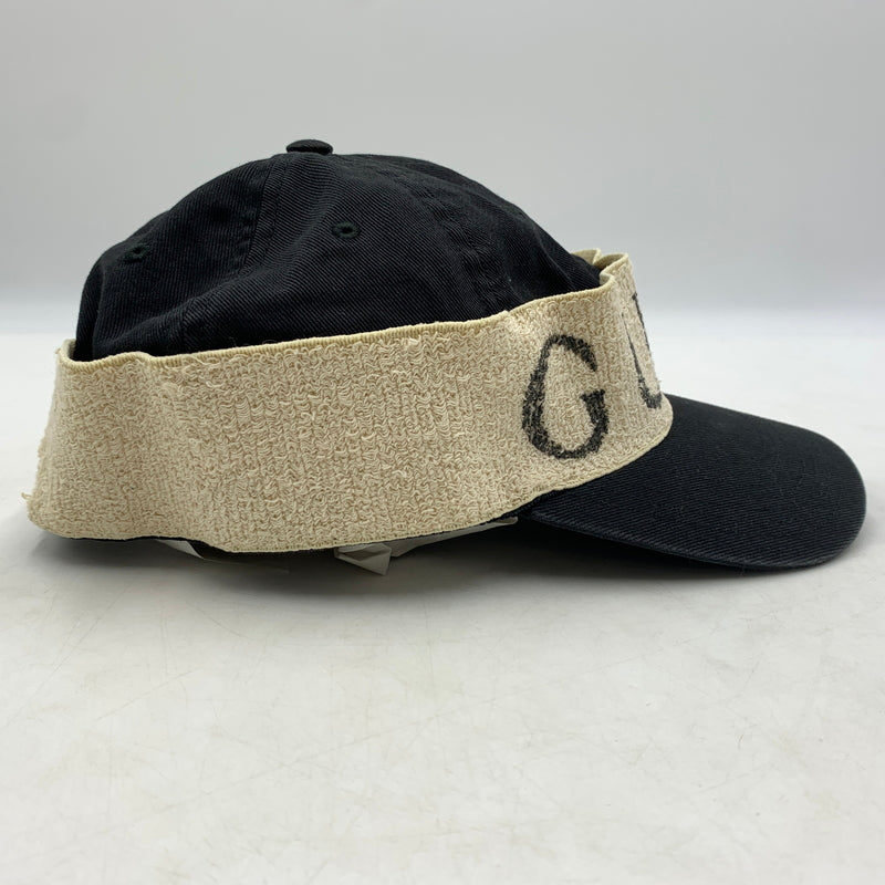 【中古品】【メンズ/レディース】 GUCCI グッチ ヘアバンド ベースボールキャップ 帽子 183-260710-ko-01-tei サイズ：L カラー：ブラック 万代Net店