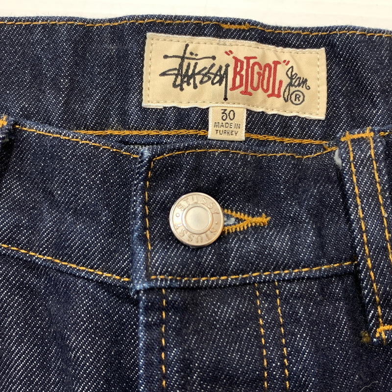 【中古品】【メンズ】 STUSSY ステューシー BIG OL' JEAN 36 RINSED INDIGO 116599T ビッグ オール ジーン 36 リンスド インディゴ ボトムス ジーンズ 153-260710-sa-20-tei サイズ：30 カラー：インディゴ 万代Net店