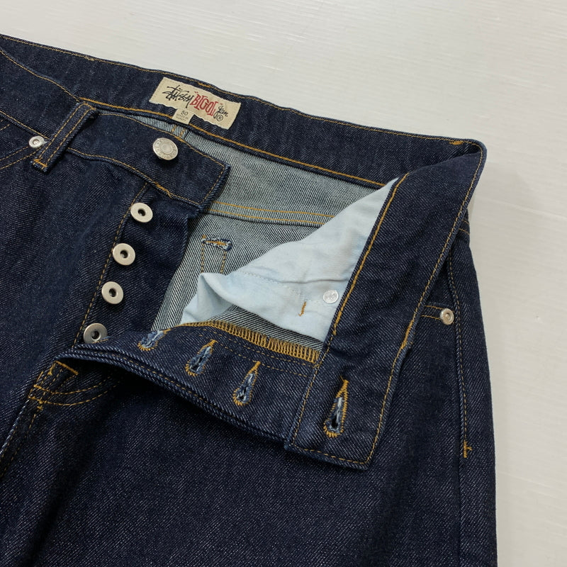 【中古品】【メンズ】 STUSSY ステューシー BIG OL' JEAN 36 RINSED INDIGO 116599T ビッグ オール ジーン 36 リンスド インディゴ ボトムス ジーンズ 153-260710-sa-20-tei サイズ：30 カラー：インディゴ 万代Net店