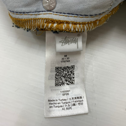 【中古品】【メンズ】 STUSSY ステューシー BIG OL' JEAN 36 RINSED INDIGO 116599T ビッグ オール ジーン 36 リンスド インディゴ ボトムス ジーンズ 153-260710-sa-20-tei サイズ：30 カラー：インディゴ 万代Net店