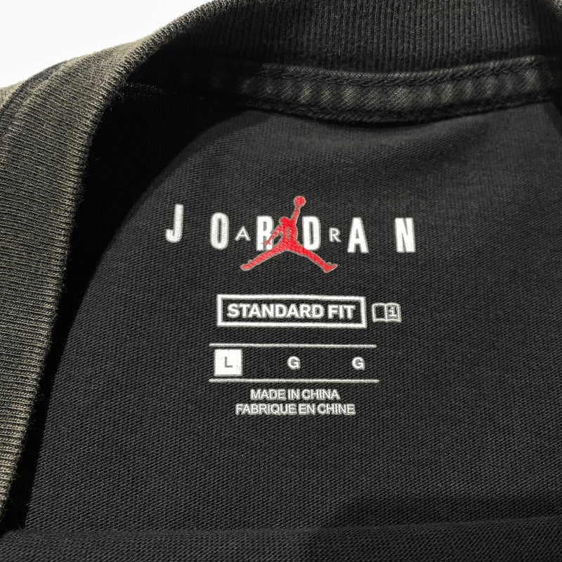 【中古品】【メンズ】 AIR JORDAN エアジョーダン AS MJ FLT SS GRAPHIC CREW CV5109-010 フライト ショートスリーブ グラフィック クルー Tシャツ 半袖 トップス 148-260826-yo-07-teih サイズ：L カラー：ブラック 万代Net店
