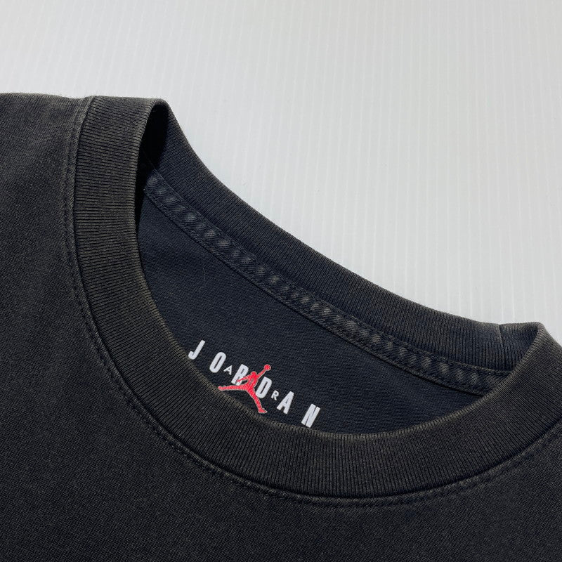 【中古品】【メンズ】 AIR JORDAN エアジョーダン AS MJ FLT SS GRAPHIC CREW CV5109-010 フライト ショートスリーブ グラフィック クルー Tシャツ 半袖 トップス 148-260826-yo-07-teih サイズ：L カラー：ブラック 万代Net店