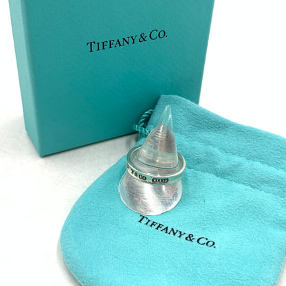 【中古品】【メンズ/レディース】 Tiffany & Co. ティファニーアンドコー 1837 ナローリング 指輪 Ag925 182-260710-ko-04-tei カラー：シルバー 万代Net店