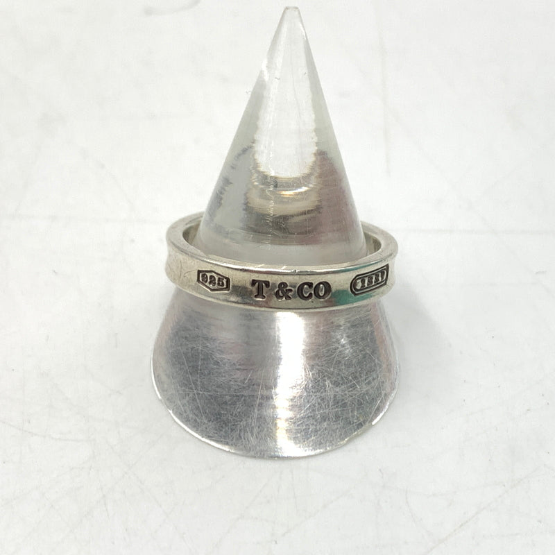 【中古品】【メンズ/レディース】 Tiffany & Co. ティファニーアンドコー 1837 ナローリング 指輪 Ag925 182-260710-ko-04-tei カラー：シルバー 万代Net店