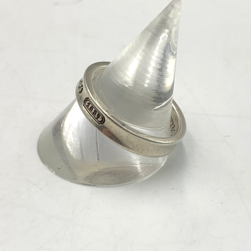 【中古品】【メンズ/レディース】 Tiffany & Co. ティファニーアンドコー 1837 ナローリング 指輪 Ag925 182-260710-ko-04-tei カラー：シルバー 万代Net店