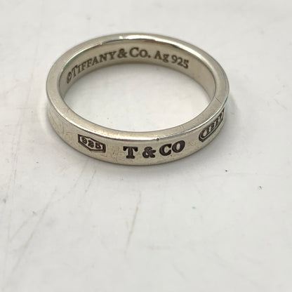 【中古品】【メンズ/レディース】 Tiffany & Co. ティファニーアンドコー 1837 ナローリング 指輪 Ag925 182-260710-ko-04-tei カラー：シルバー 万代Net店