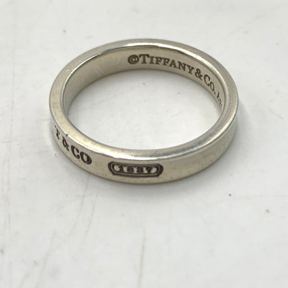 【中古品】【メンズ/レディース】 Tiffany & Co. ティファニーアンドコー 1837 ナローリング 指輪 Ag925 182-260710-ko-04-tei カラー：シルバー 万代Net店