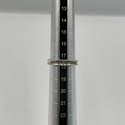 【中古品】【メンズ/レディース】 Tiffany & Co. ティファニーアンドコー 1837 ナローリング 指輪 Ag925 182-260710-ko-04-tei カラー：シルバー 万代Net店
