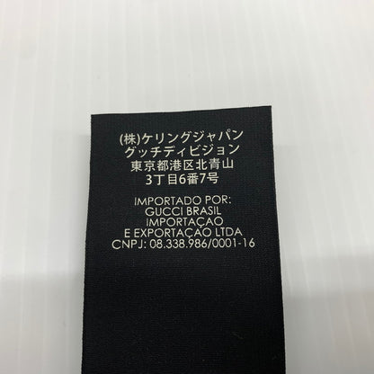 【中古品】【メンズ】 GUCCI グッチ LOVED LOGO CAP 478948 3HD05 ラブ ロゴ キャップ 帽子 コットン キャンバスベースボールキャップ 185-260714-ko-09-tei サイズ：L カラー：ブラック 万代Net店