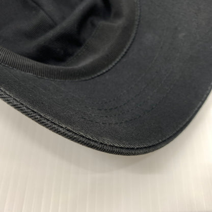 【中古品】【メンズ】 GUCCI グッチ LOVED LOGO CAP 478948 3HD05 ラブ ロゴ キャップ 帽子 コットン キャンバスベースボールキャップ 185-260714-ko-09-tei サイズ：L カラー：ブラック 万代Net店