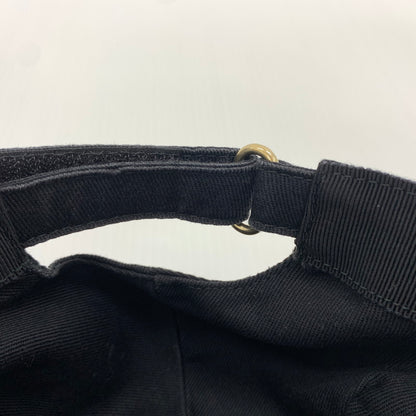 【中古品】【メンズ】 GUCCI グッチ LOVED LOGO CAP 478948 3HD05 ラブ ロゴ キャップ 帽子 コットン キャンバスベースボールキャップ 185-260714-ko-09-tei サイズ：L カラー：ブラック 万代Net店