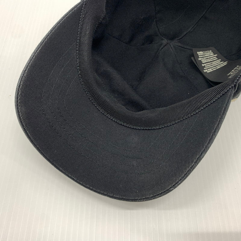 【中古品】【メンズ】 GUCCI グッチ LOVED LOGO CAP 478948 3HD05 ラブ ロゴ キャップ 帽子 コットン キャンバスベースボールキャップ 185-260714-ko-09-tei サイズ：L カラー：ブラック 万代Net店