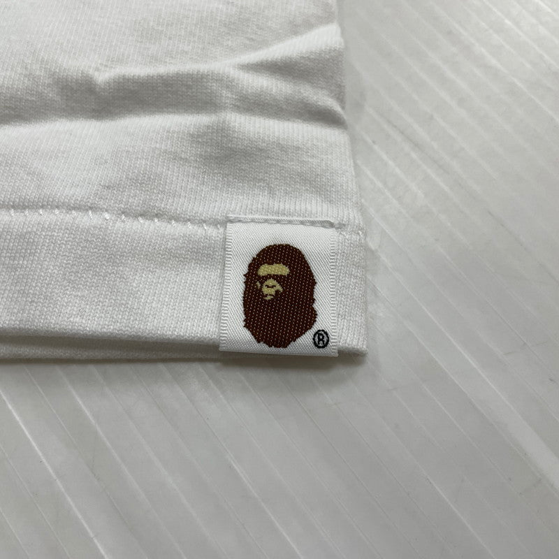 【中古品】【メンズ】 A BATHING APE アベイシングエイプ BEETHOVEN S/S TEE ベートーヴェン ショートスリーブTシャツ 半袖トップス 142-260711-ss-03-tei サイズ：2XL カラー：ホワイト 万代Net店