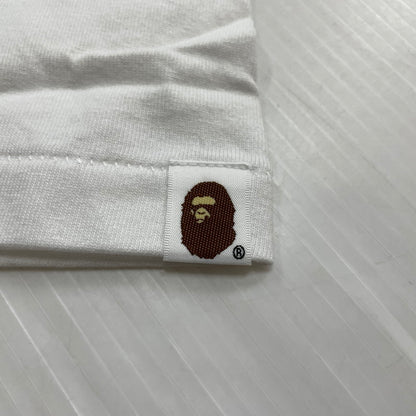 【中古品】【メンズ】 A BATHING APE アベイシングエイプ BEETHOVEN S/S TEE ベートーヴェン ショートスリーブTシャツ 半袖トップス 142-260711-ss-03-tei サイズ：2XL カラー：ホワイト 万代Net店