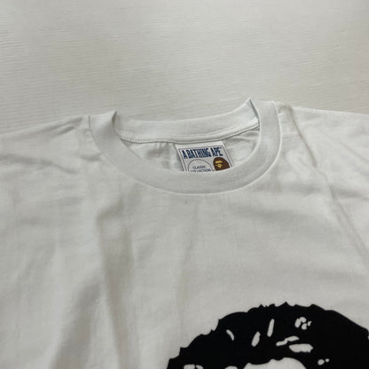 【中古品】【メンズ】 A BATHING APE アベイシングエイプ BEETHOVEN S/S TEE ベートーヴェン ショートスリーブTシャツ 半袖トップス 142-260711-ss-03-tei サイズ：2XL カラー：ホワイト 万代Net店