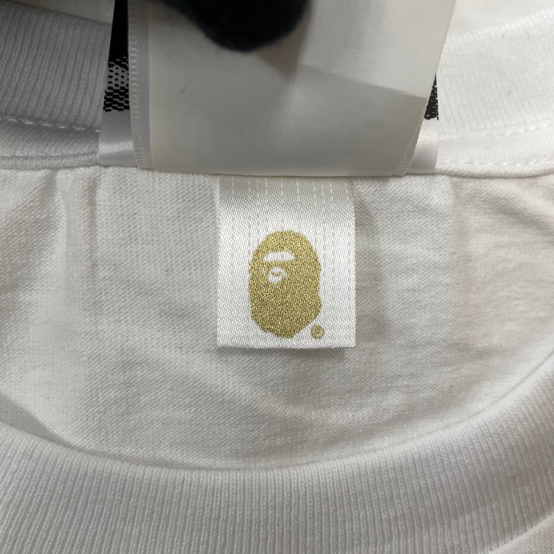 【中古品】【メンズ】 A BATHING APE アベイシングエイプ BEETHOVEN S/S TEE ベートーヴェン ショートスリーブTシャツ 半袖トップス 142-260711-ss-03-tei サイズ：2XL カラー：ホワイト 万代Net店