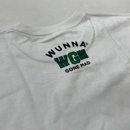 【中古品】【メンズ】 A BATHING APE アベイシングエイプ × GUUNA ガンナ 別注コラボ LOGO S/S TEE ロゴ ショートスリーブTシャツ 半袖トップス 142-260711-ss-02-tei サイズ：2XL カラー：ホワイト 万代Net店