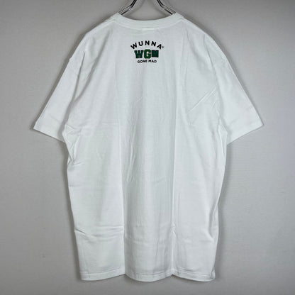【中古品】【メンズ】 A BATHING APE アベイシングエイプ × GUUNA ガンナ 別注コラボ LOGO S/S TEE ロゴ ショートスリーブTシャツ 半袖トップス 142-260711-ss-02-tei サイズ：2XL カラー：ホワイト 万代Net店