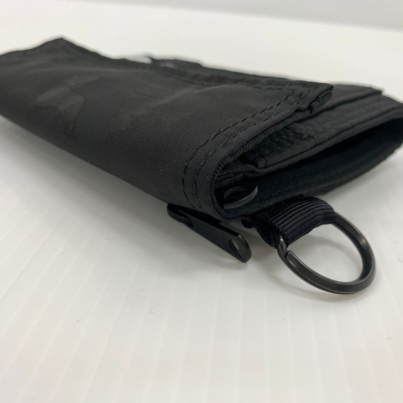 【中古品】【メンズ】 A BATHING APE アベイシングエイプ × PORTER ポーター 別注 コラボ JACQUARD CAMO WALLET ジャカード カモ ウォレット 財布 200-260714-ko-06-tei カラー：ブラック 万代Net店