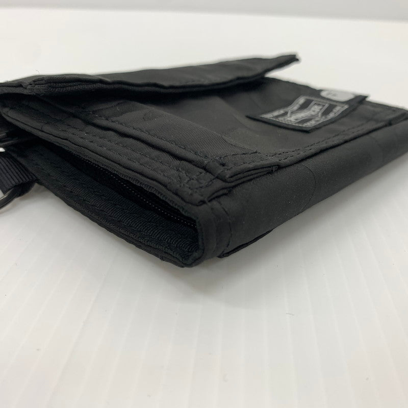 【中古品】【メンズ】 A BATHING APE アベイシングエイプ × PORTER ポーター 別注 コラボ JACQUARD CAMO WALLET ジャカード カモ ウォレット 財布 200-260714-ko-06-tei カラー：ブラック 万代Net店