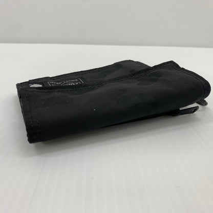 【中古品】【メンズ】 A BATHING APE アベイシングエイプ × PORTER ポーター 別注 コラボ JACQUARD CAMO WALLET ジャカード カモ ウォレット 財布 200-260714-ko-06-tei カラー：ブラック 万代Net店