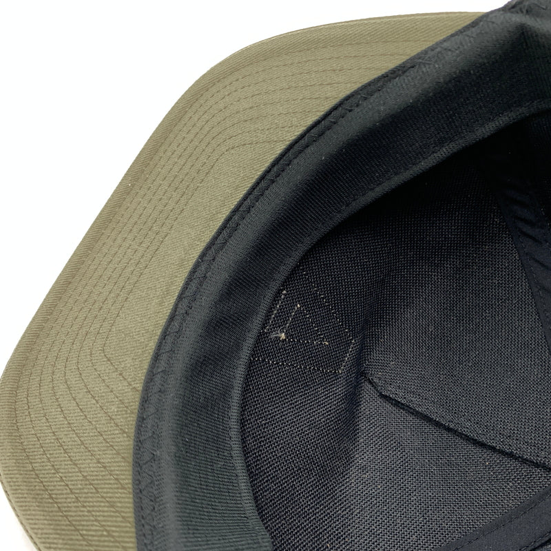 【中古品】【メンズ】 ABATHINGAPE アベイシングエイプ LOGO CAP 001CPC201029X ロゴ キャップ 帽子 185-260730-yo-05-tei サイズ：F カラー：ブラック 万代Net店