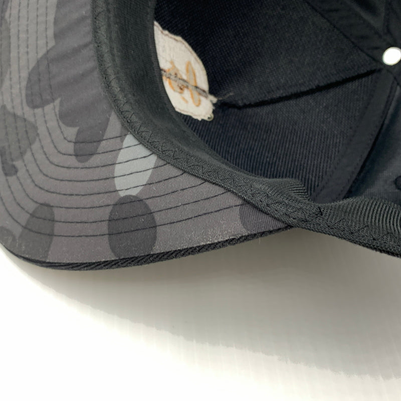 【中古品】【メンズ】 ABATHINGAPE アベイシングエイプ 2ND APE CAP セカンド エイプ キャップ 帽子 185-260730-yo-06-tei サイズ：F カラー：ブラック 万代Net店