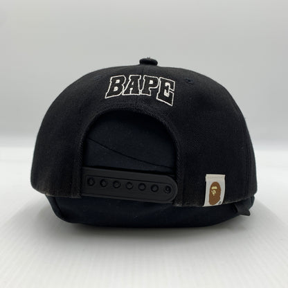 【中古品】【メンズ】 ABATHINGAPE アベイシングエイプ 2ND APE CAP セカンド エイプ キャップ 帽子 185-260730-yo-06-tei サイズ：F カラー：ブラック 万代Net店