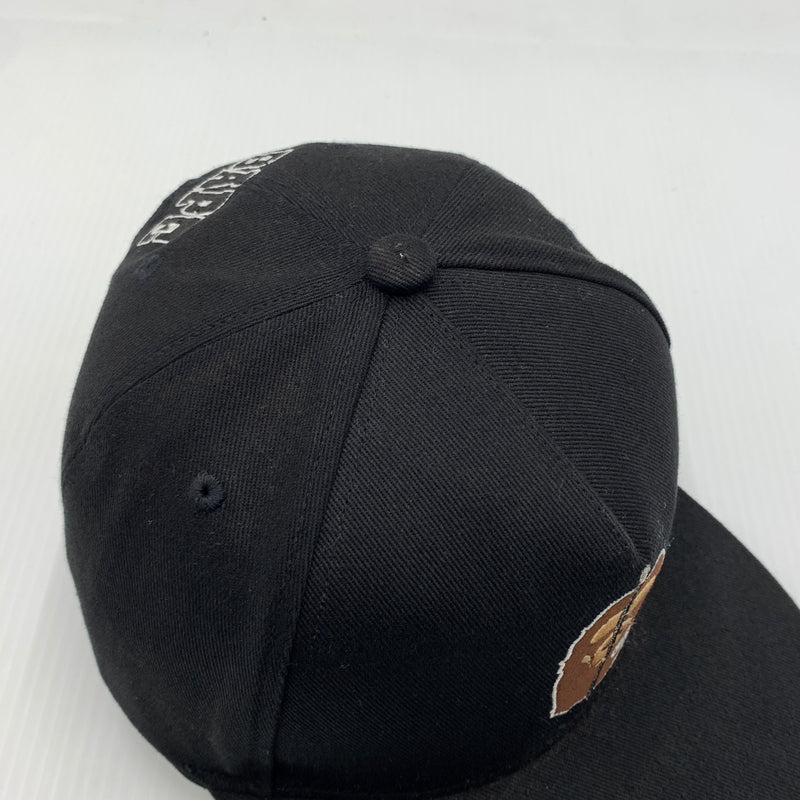 【中古品】【メンズ】 ABATHINGAPE アベイシングエイプ 2ND APE CAP セカンド エイプ キャップ 帽子 185-260730-yo-06-tei サイズ：F カラー：ブラック 万代Net店