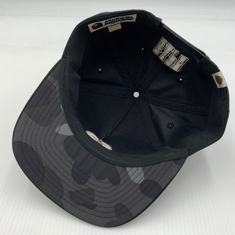 【中古品】【メンズ】 ABATHINGAPE アベイシングエイプ 2ND APE CAP セカンド エイプ キャップ 帽子 185-260730-yo-06-tei サイズ：F カラー：ブラック 万代Net店