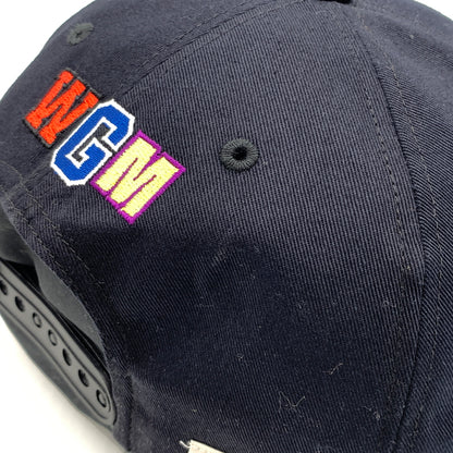 【中古品】【メンズ】 ABATHINGAPE アベイシングエイプ SHARK SNAPBACK CAP 001CPD801007X スナップバックキャップ 帽子 185-260730-yo-07-tei サイズ：F カラー：ネイビー 万代Net店