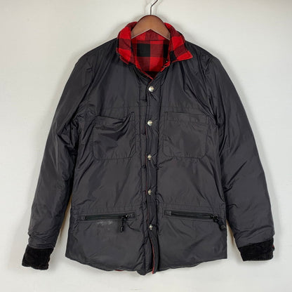【現状渡し品】【メンズ】 HIMALAYA ヒマラヤン CHECK DOWN JACKET チェック ダウン ジャケット アウター 144-260715-sa-11-tei サイズ：3 カラー：レッド/ブラック 万代Net店