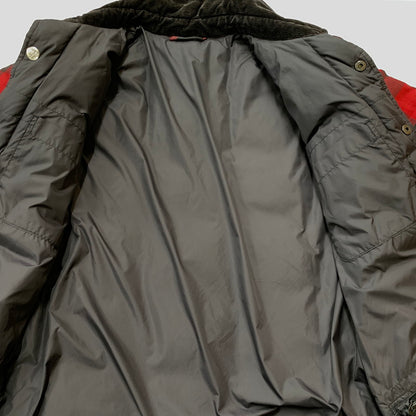 【現状渡し品】【メンズ】 HIMALAYA ヒマラヤン CHECK DOWN JACKET チェック ダウン ジャケット アウター 144-260715-sa-11-tei サイズ：3 カラー：レッド/ブラック 万代Net店