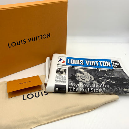 【中古品】【メンズ/レディース】 LOUIS VUITTON ルイ・ヴィトン M80849 ニュースペーパー クラッチ エブリデイLV カバン セカンドバッグ 179-260711-ko-07-tei カラー：柄 万代Net店