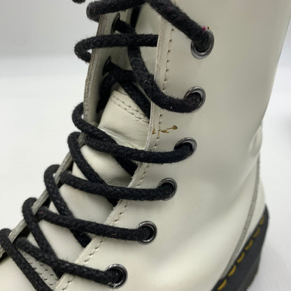【中古品】【メンズ】 Dr.Martens ドクターマーチン JADON SMOOTH LEATHER PLATFORM BOOTS 15265100 ジェイドン スムースレザー プラットフォームブーツ 靴 サイドジップ 164-260711-ko-05-tei サイズ：UK8(27cm相当) カラー：ホワイト 万代Net店