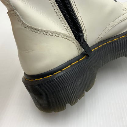 【中古品】【メンズ】 Dr.Martens ドクターマーチン JADON SMOOTH LEATHER PLATFORM BOOTS 15265100 ジェイドン スムースレザー プラットフォームブーツ 靴 サイドジップ 164-260711-ko-05-tei サイズ：UK8(27cm相当) カラー：ホワイト 万代Net店