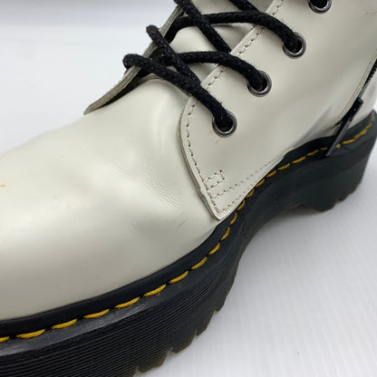 【中古品】【メンズ】 Dr.Martens ドクターマーチン JADON SMOOTH LEATHER PLATFORM BOOTS 15265100 ジェイドン スムースレザー プラットフォームブーツ 靴 サイドジップ 164-260711-ko-05-tei サイズ：UK8(27cm相当) カラー：ホワイト 万代Net店