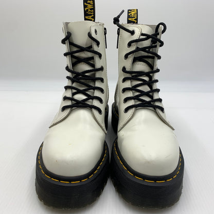 【中古品】【メンズ】 Dr.Martens ドクターマーチン JADON SMOOTH LEATHER PLATFORM BOOTS 15265100 ジェイドン スムースレザー プラットフォームブーツ 靴 サイドジップ 164-260711-ko-05-tei サイズ：UK8(27cm相当) カラー：ホワイト 万代Net店