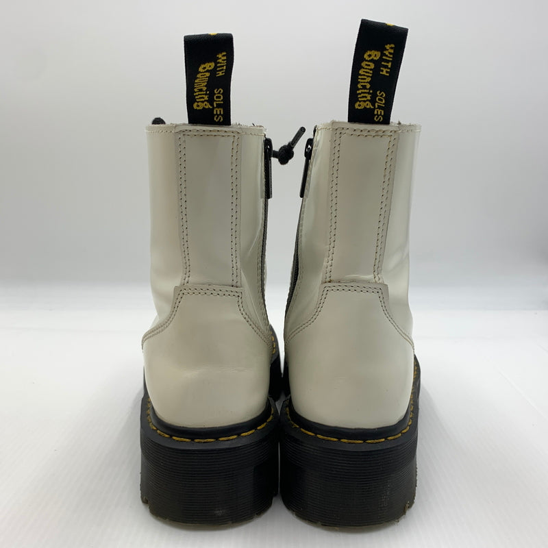 【中古品】【メンズ】 Dr.Martens ドクターマーチン JADON SMOOTH LEATHER PLATFORM BOOTS 15265100 ジェイドン スムースレザー プラットフォームブーツ 靴 サイドジップ 164-260711-ko-05-tei サイズ：UK8(27cm相当) カラー：ホワイト 万代Net店