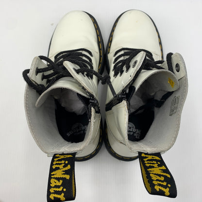 【中古品】【メンズ】 Dr.Martens ドクターマーチン JADON SMOOTH LEATHER PLATFORM BOOTS 15265100 ジェイドン スムースレザー プラットフォームブーツ 靴 サイドジップ 164-260711-ko-05-tei サイズ：UK8(27cm相当) カラー：ホワイト 万代Net店