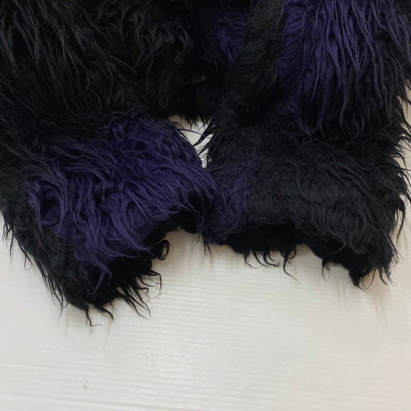 【中古品】【メンズ】 NEEDLES ニードルス ACRYLIC FUR BLURRED DOT COAT L0099 アクリリック ファー ブルード ドット コート アウター 140-260716-ss-13-tei サイズ：M カラー：ブラック 万代Net店