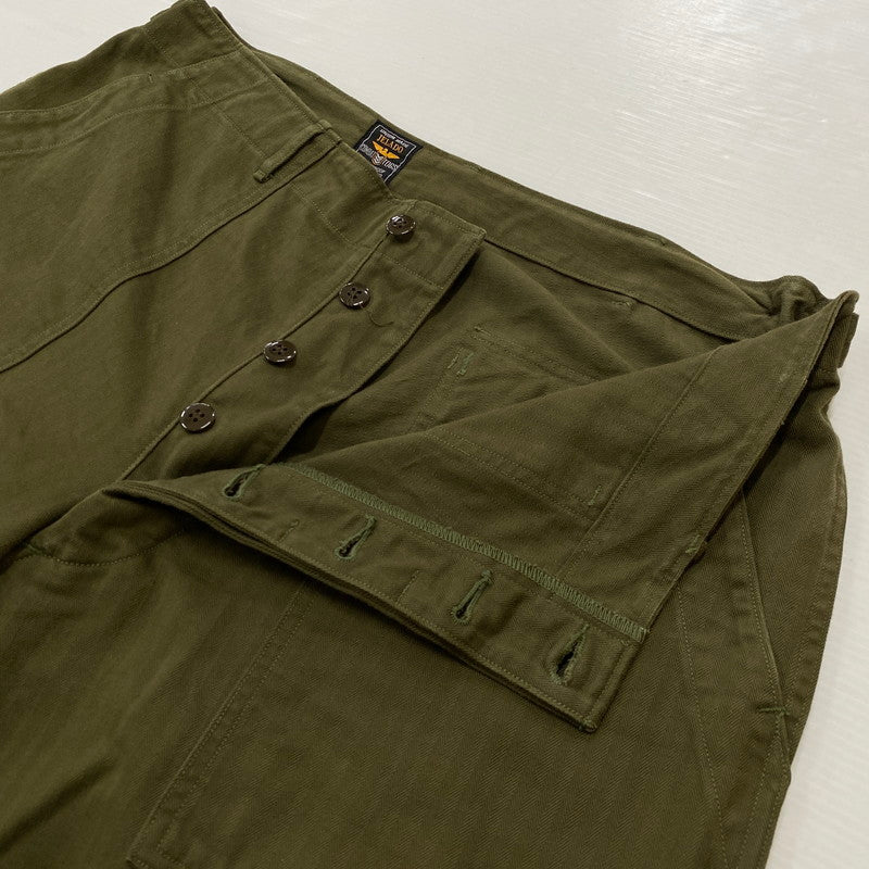 【中古品】【メンズ】 JELADO ジェラード CM47 BAKER PANTS MADE IN JAPAN ベイカー パンツ ボトムス 日本製 156-260716-ss-11-tei サイズ：1 カラー：カーキ 万代Net店