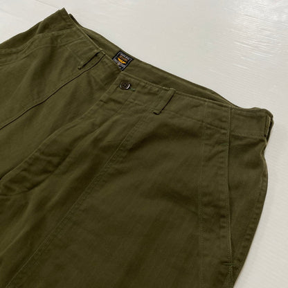【中古品】【メンズ】 JELADO ジェラード CM47 BAKER PANTS MADE IN JAPAN ベイカー パンツ ボトムス 日本製 156-260716-ss-11-tei サイズ：1 カラー：カーキ 万代Net店