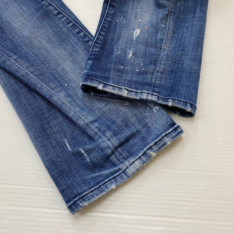 【中古品】【メンズ】 DSQUARED2 ディースクエアード TIDY BIKER JEAN S74LB0823 S30342 タイディー バイカー ジーン ボトムス デニム ジーンズ 152-260712-sa-09-tei サイズ：48 カラー：インディゴ 万代Net店