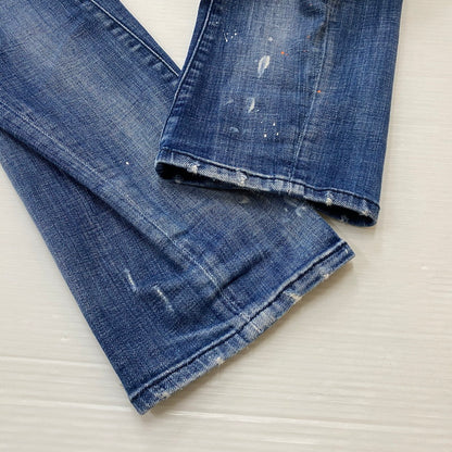 【中古品】【メンズ】 DSQUARED2 ディースクエアード TIDY BIKER JEAN S74LB0823 S30342 タイディー バイカー ジーン ボトムス デニム ジーンズ 152-260712-sa-09-tei サイズ：48 カラー：インディゴ 万代Net店