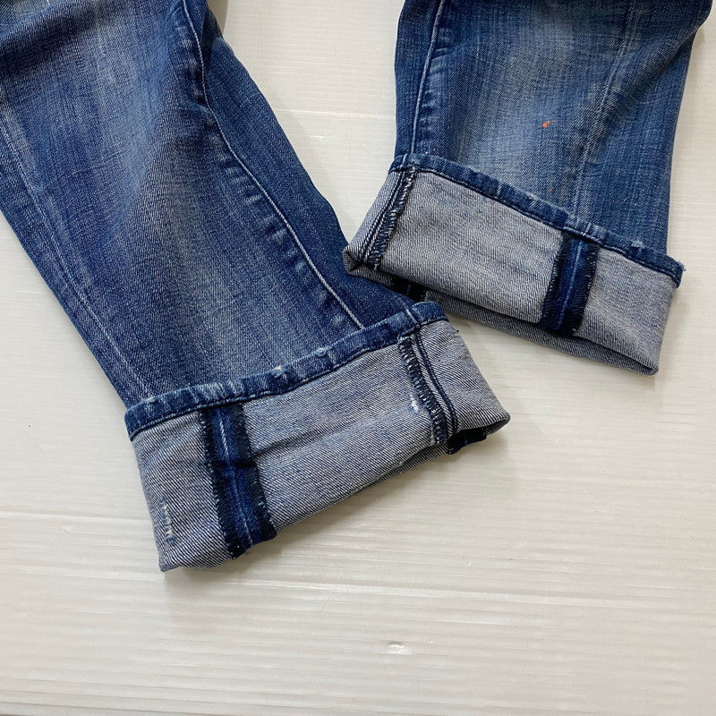 【中古品】【メンズ】 DSQUARED2 ディースクエアード TIDY BIKER JEAN S74LB0823 S30342 タイディー バイカー ジーン ボトムス デニム ジーンズ 152-260712-sa-09-tei サイズ：48 カラー：インディゴ 万代Net店