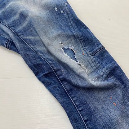 【中古品】【メンズ】 DSQUARED2 ディースクエアード TIDY BIKER JEAN S74LB0823 S30342 タイディー バイカー ジーン ボトムス デニム ジーンズ 152-260712-sa-09-tei サイズ：48 カラー：インディゴ 万代Net店