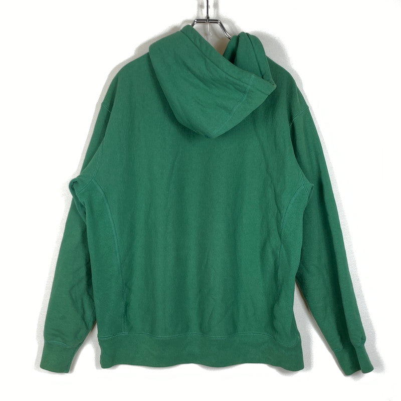 【現状渡し品】【メンズ】 SUPREME シュプリーム × KAWS カウズ 別注コラボ CHALK LOGO HOODED SWEATSHIRT チョーク ロゴ フーディ スウェットシャツ 長袖 トップス トレーナー 149-260712-sa-13-tei サイズ：M カラー：グリーン 万代Net店