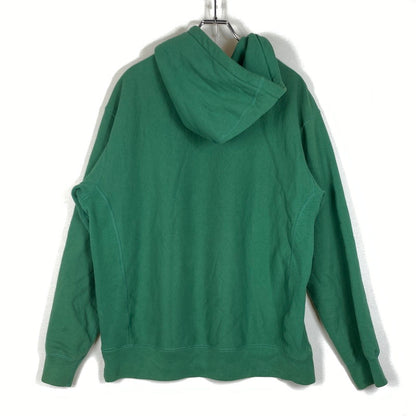 【現状渡し品】【メンズ】 SUPREME シュプリーム × KAWS カウズ 別注コラボ CHALK LOGO HOODED SWEATSHIRT チョーク ロゴ フーディ スウェットシャツ 長袖 トップス トレーナー 149-260712-sa-13-tei サイズ：M カラー：グリーン 万代Net店