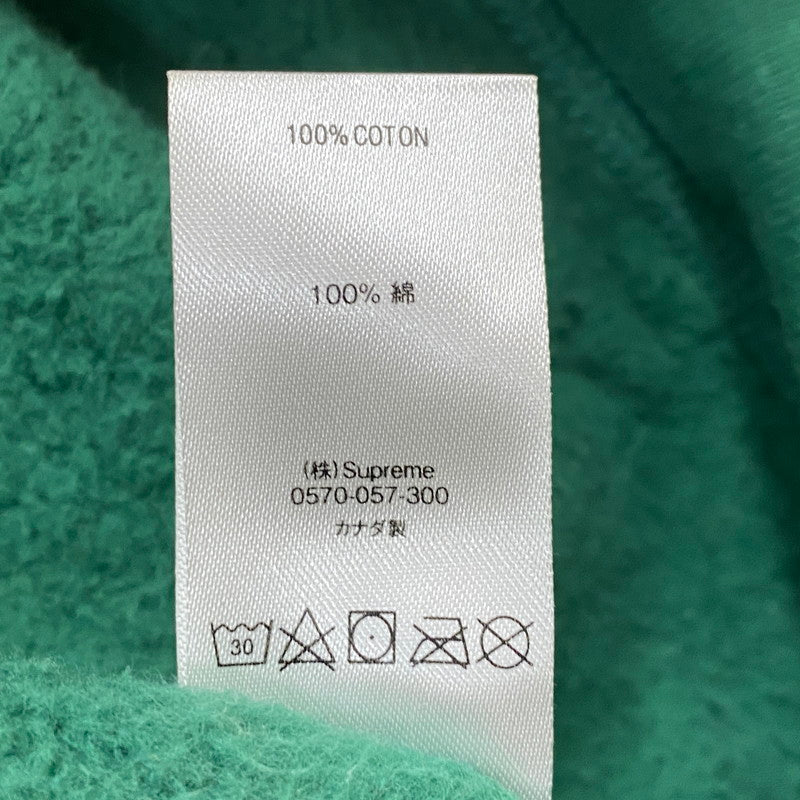 【現状渡し品】【メンズ】 SUPREME シュプリーム × KAWS カウズ 別注コラボ CHALK LOGO HOODED SWEATSHIRT チョーク ロゴ フーディ スウェットシャツ 長袖 トップス トレーナー 149-260712-sa-13-tei サイズ：M カラー：グリーン 万代Net店